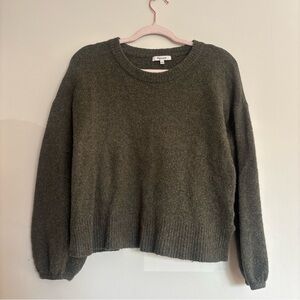 Madewell Forest Green Crew Neck Sweater